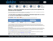 Tablet Screenshot of dotdnr.com
